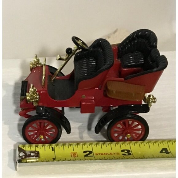 Vintage Red1903 Model Car With Gold Accents & Black Seats 3.5 X  3' - Picture 15 of 16